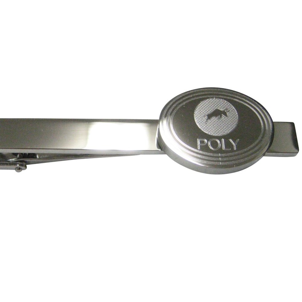 Polymath Coin Poly Cryptocurrency Blockchain Tie Clip